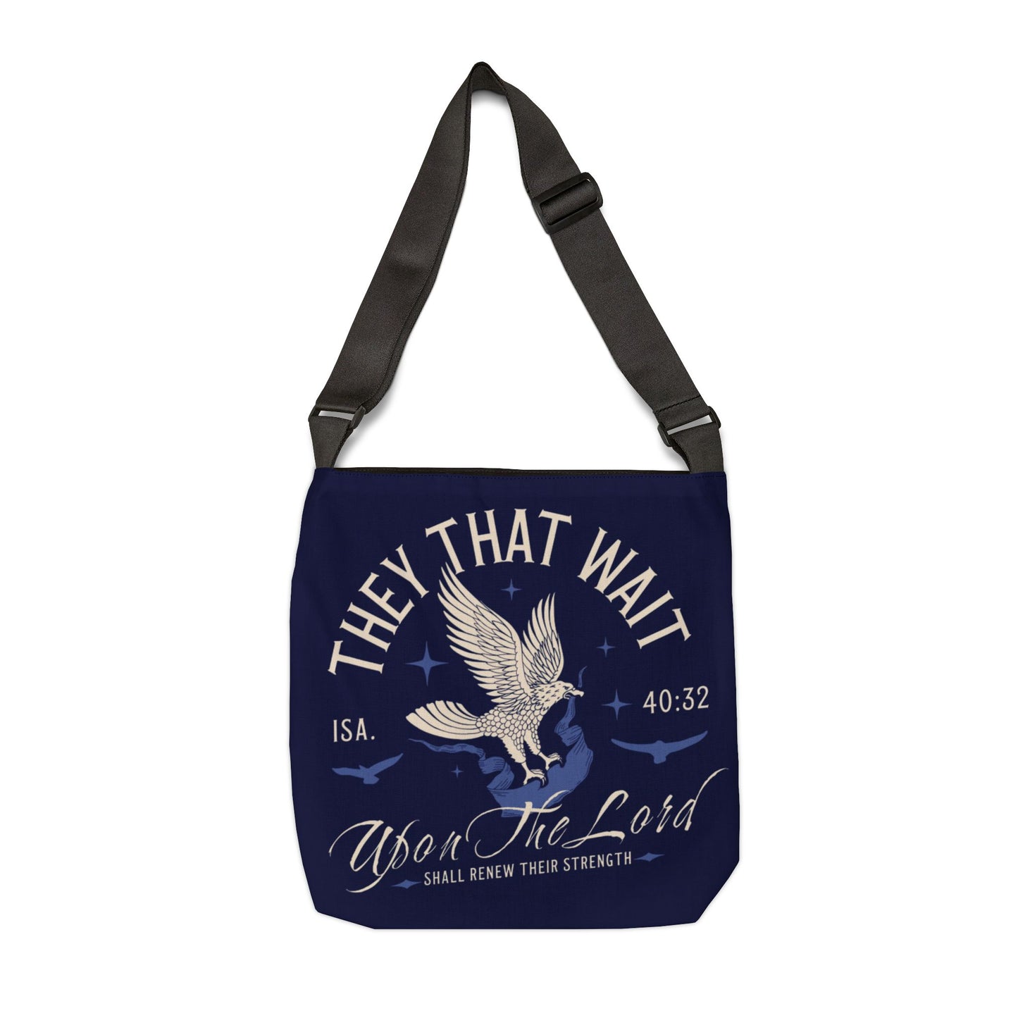 They That Wait Adjustable Tote