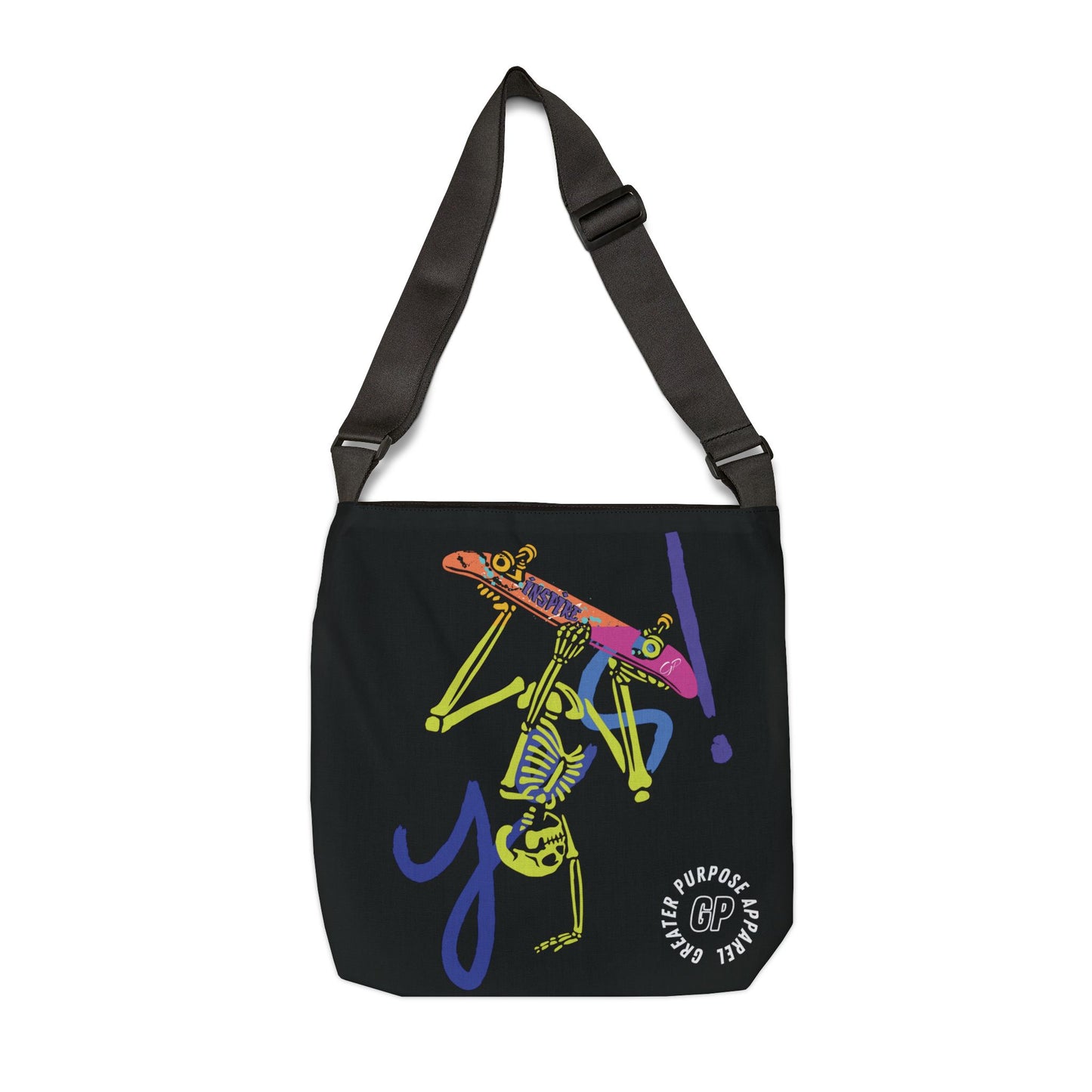 Ezekiel Adjustable Tote (Black)