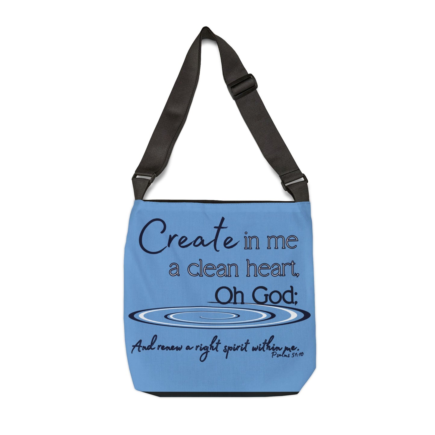 Clean Heart Adjustable Tote