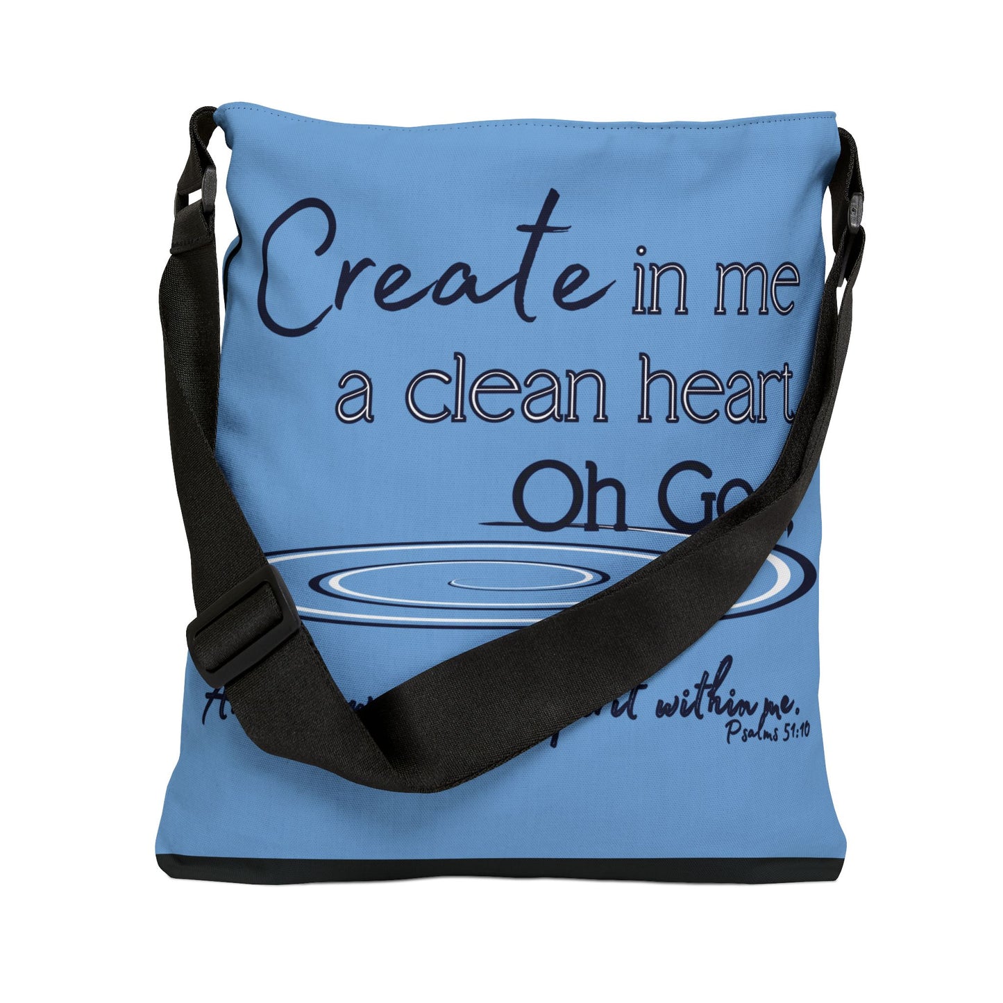 Clean Heart Adjustable Tote