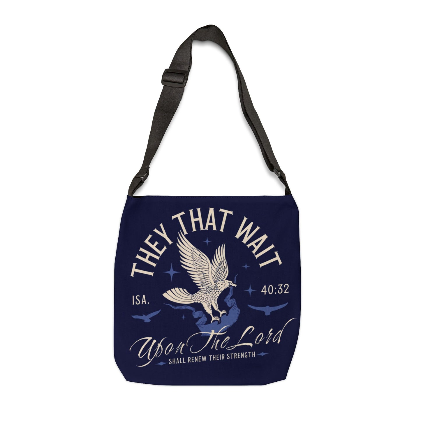 They That Wait Adjustable Tote