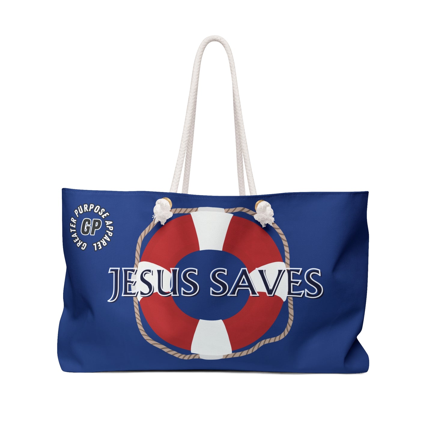 Jesus Saves- Weekender Bag