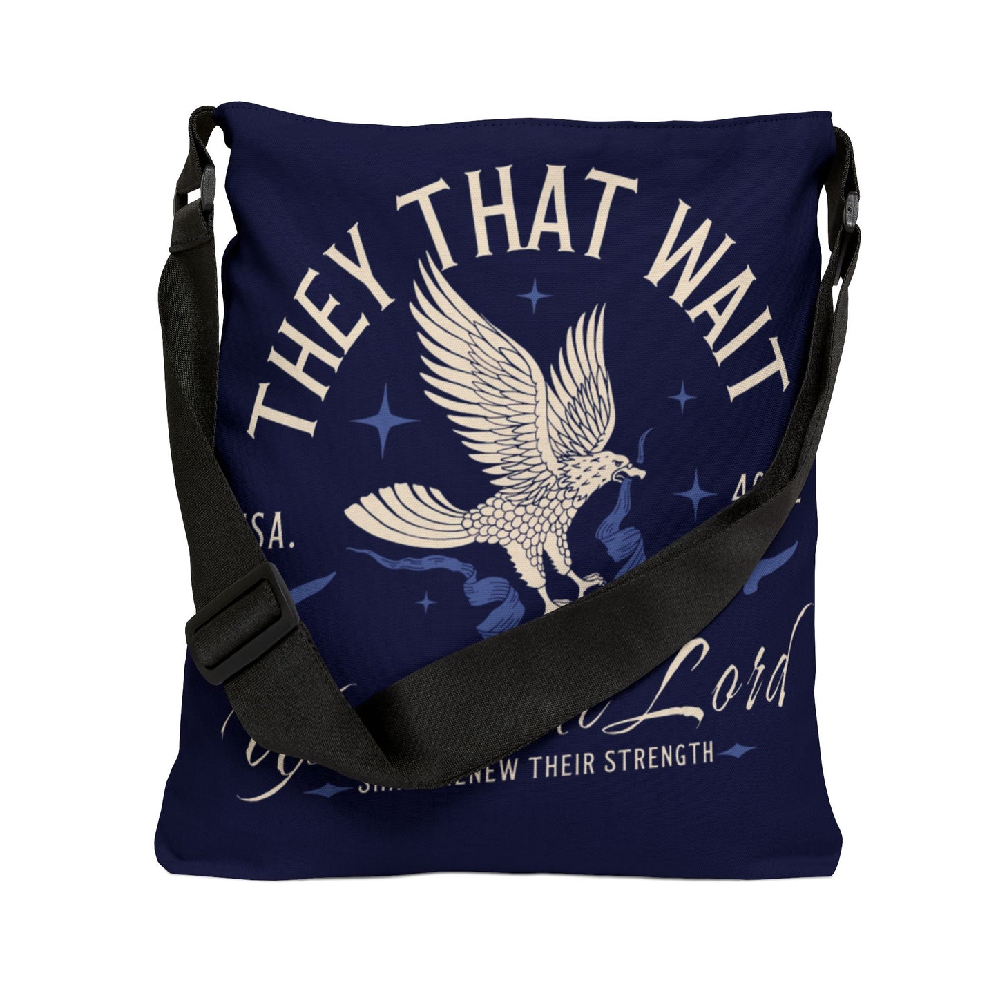 They That Wait Adjustable Tote
