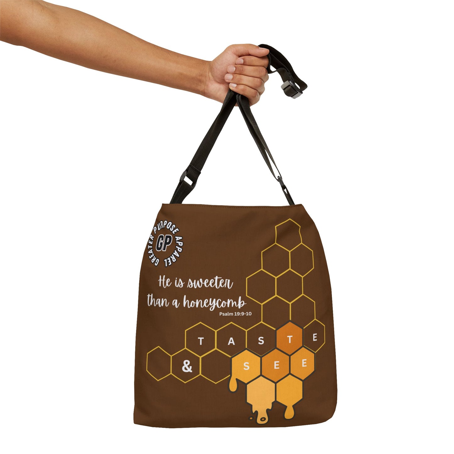 Honeycomb Adjustable Tote