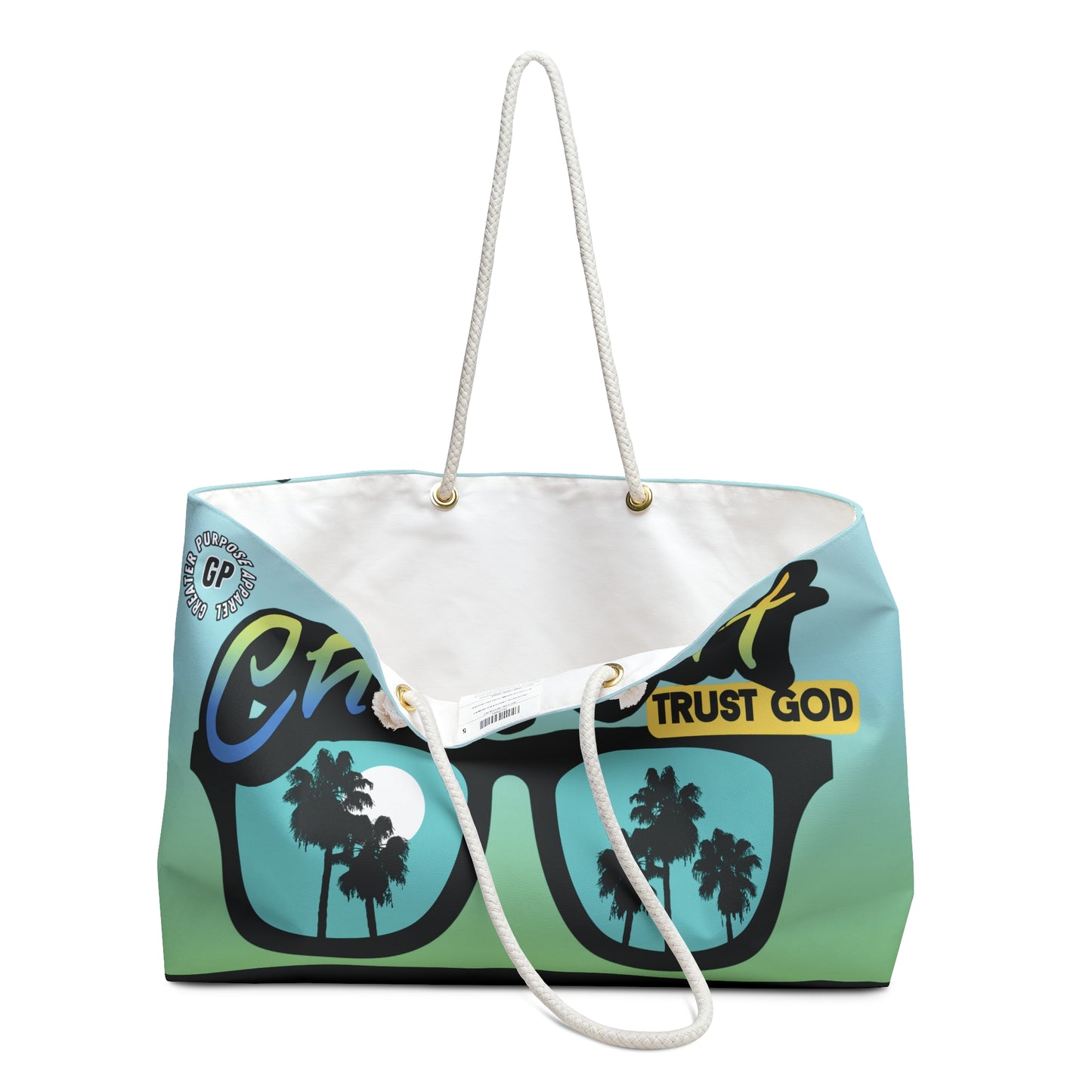 Chill Out Trust God- Weekender Bag