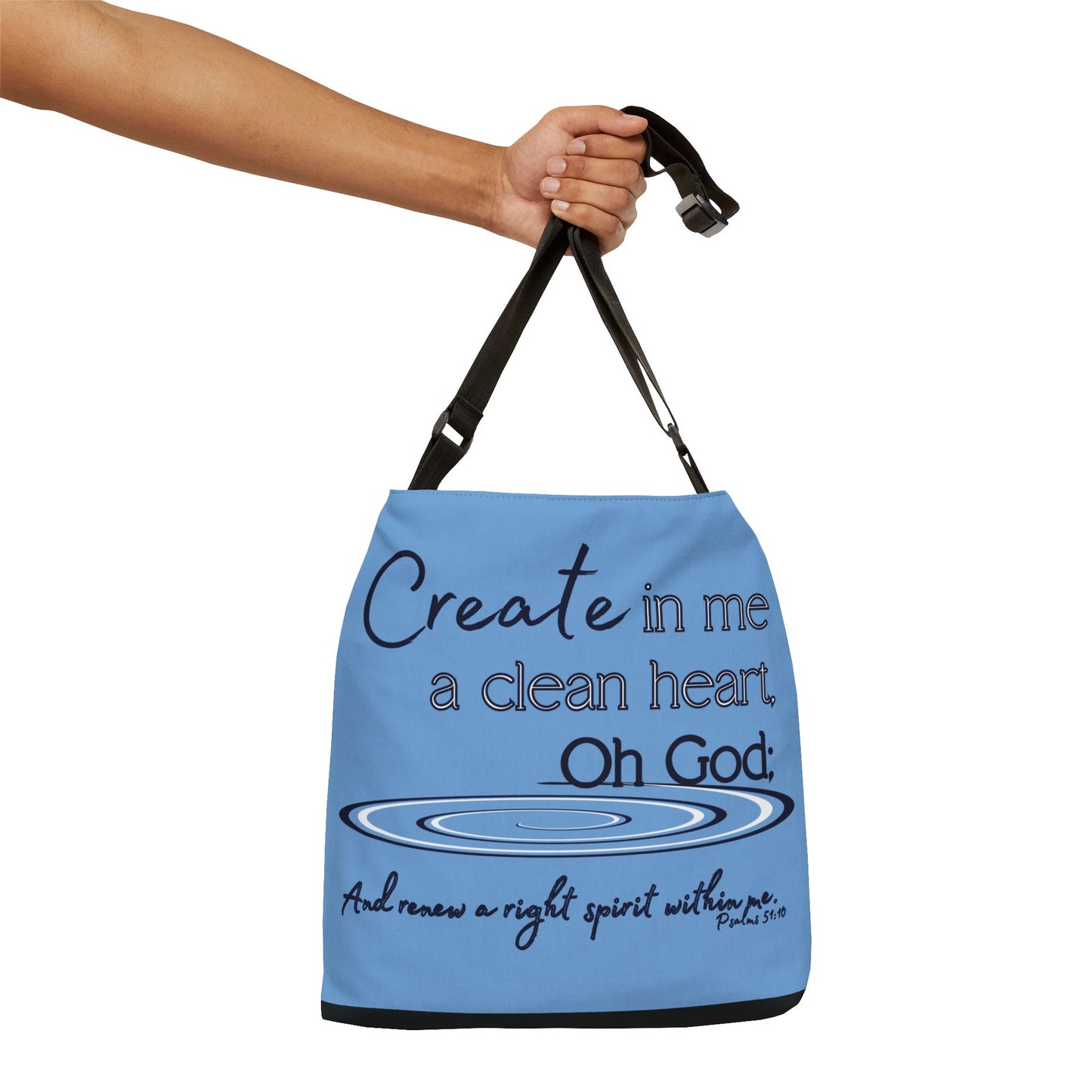 Clean Heart Adjustable Tote