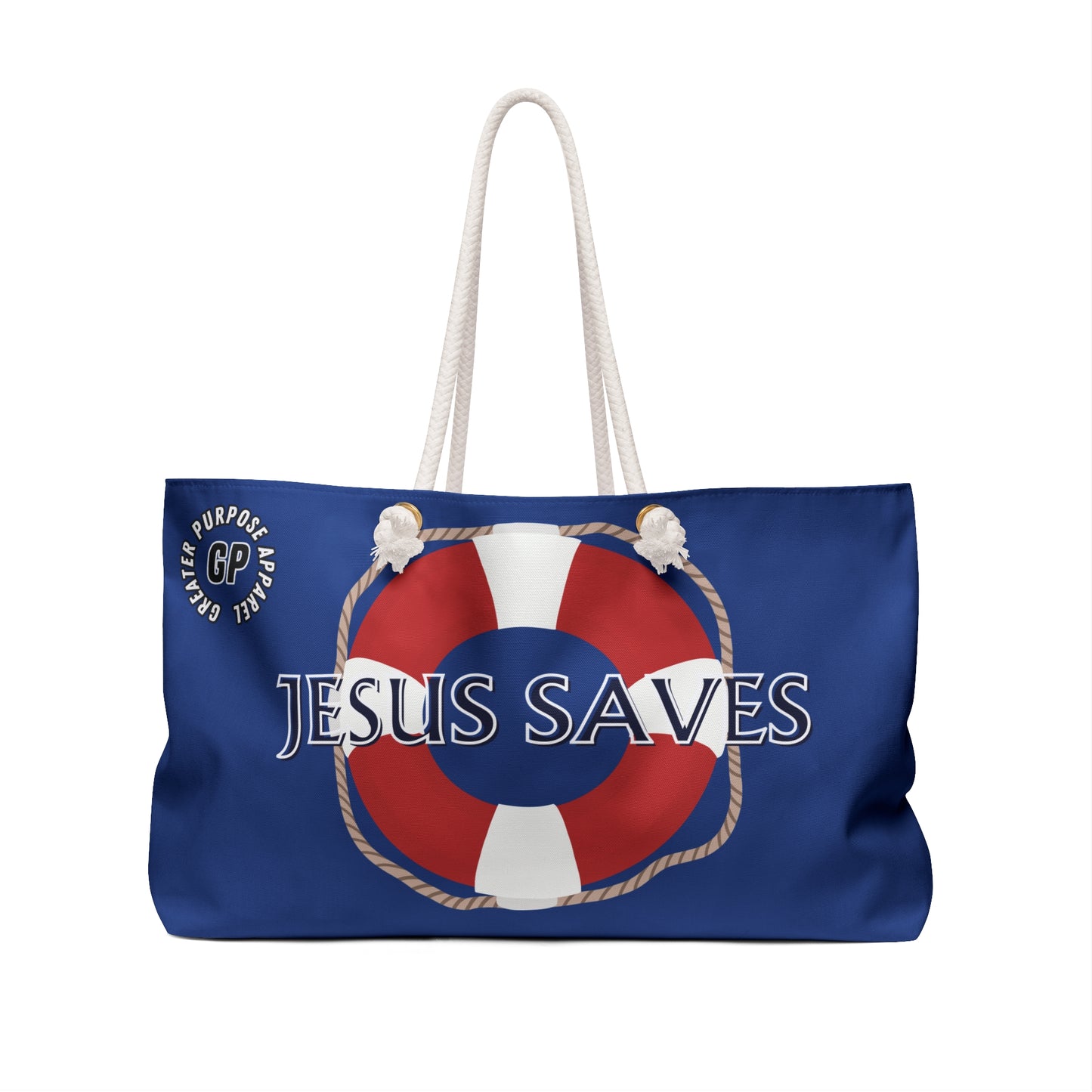 Jesus Saves- Weekender Bag