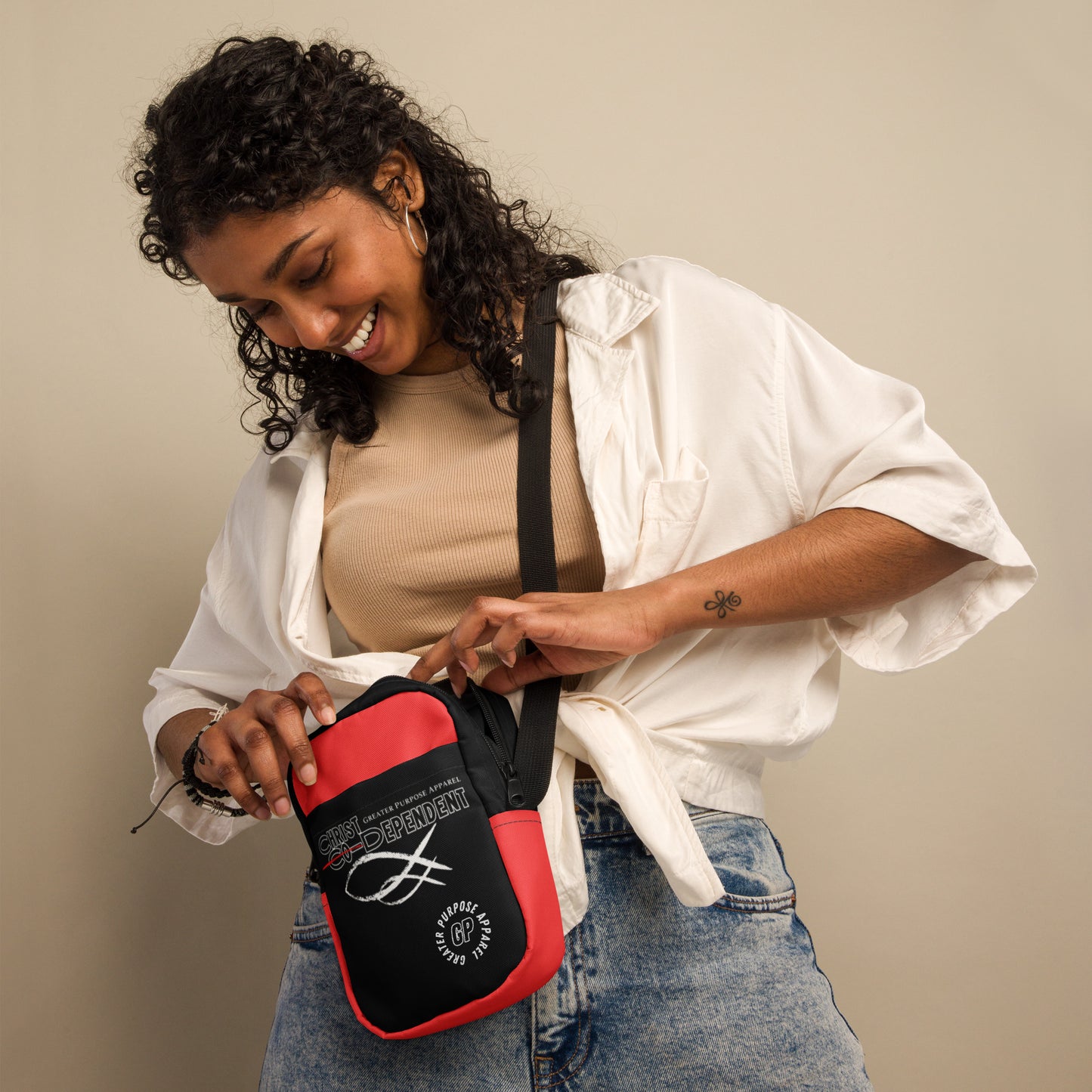Christ Dependent Utility Crossbody Bag