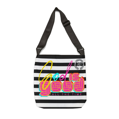 God is Good Adjustable Tote