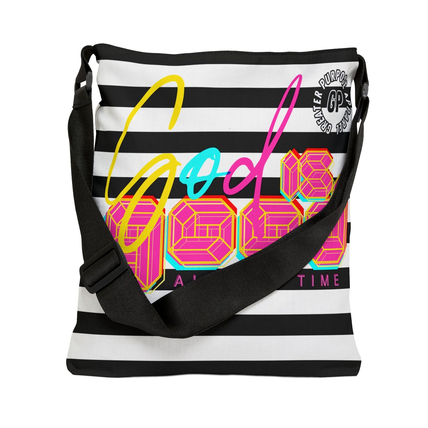 God is Good Adjustable Tote