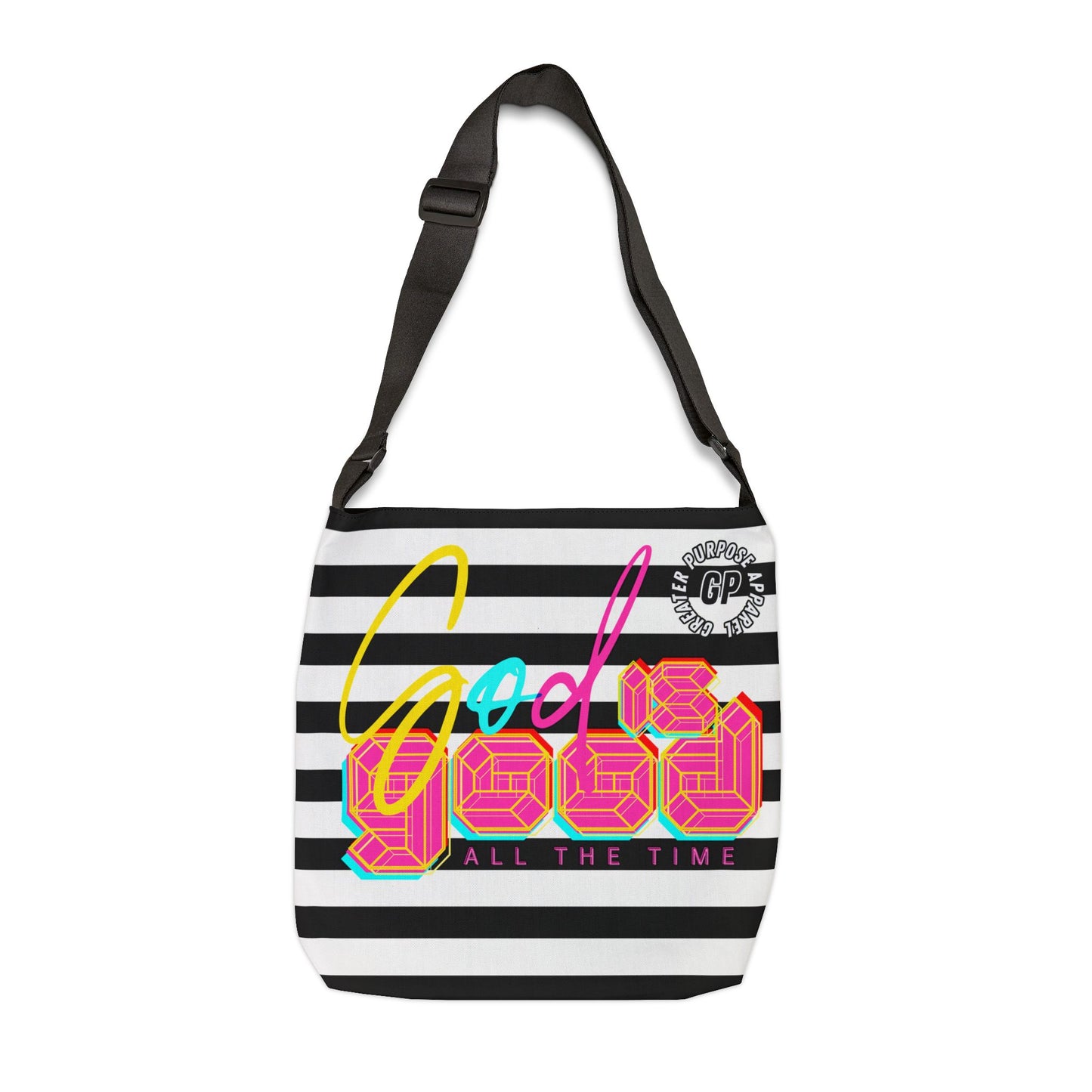 God is Good Adjustable Tote