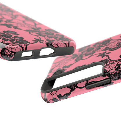 Whatsoever Things Are Lovely Tough Phone Cases (Super Pink)
