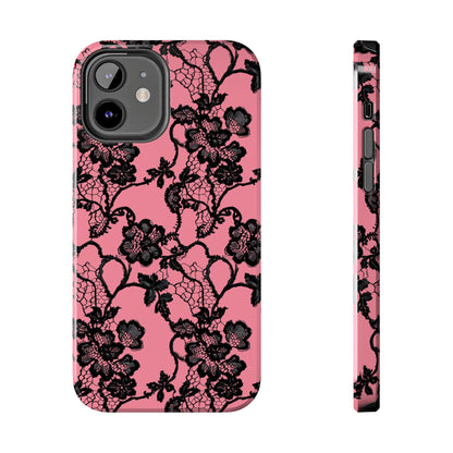 Whatsoever Things Are Lovely Tough Phone Cases (Super Pink)