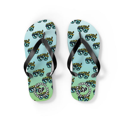 Chill Out Trust God Flip Flops