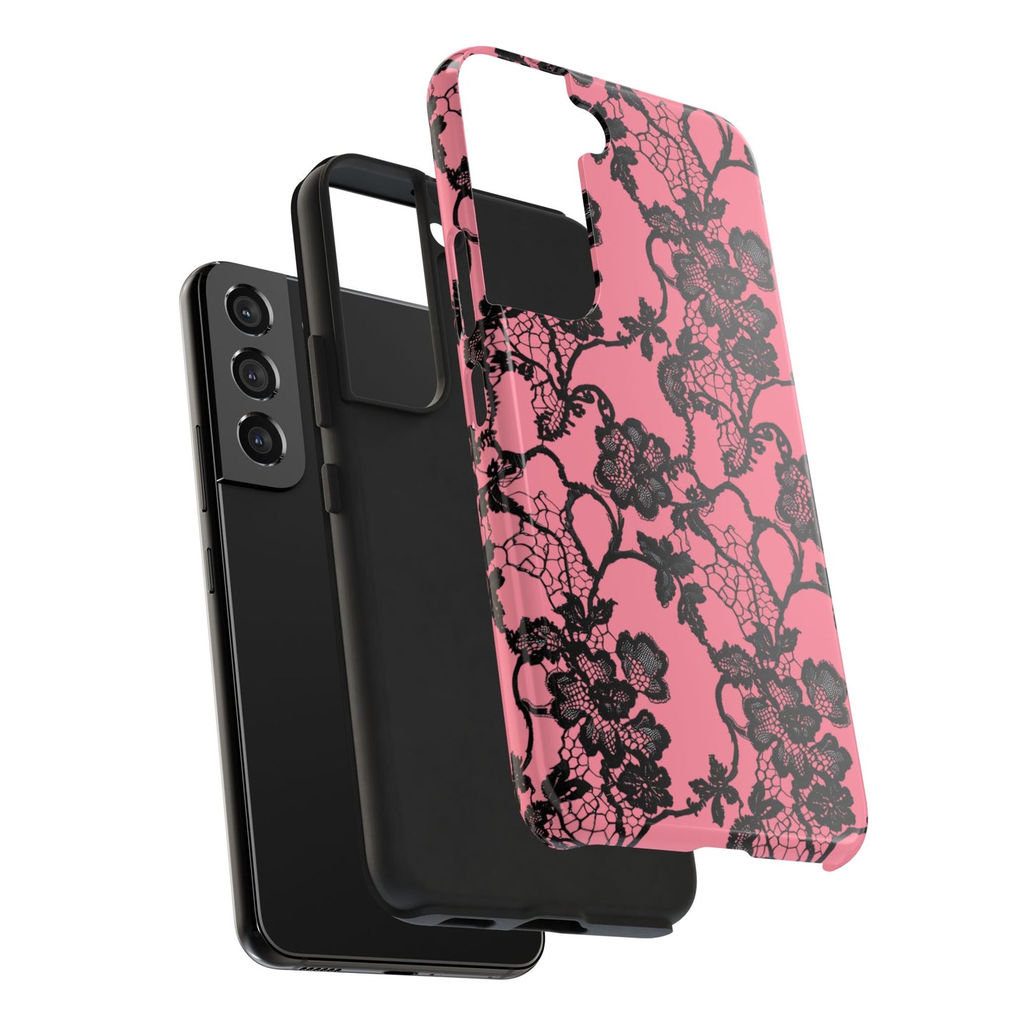 Whatsoever Things Are Lovely Tough Phone Cases (Super Pink)
