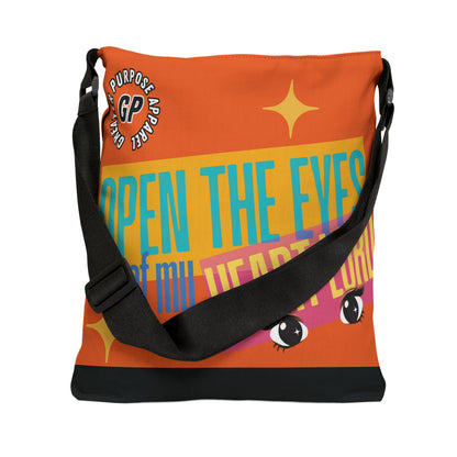Eyes of My Heart Adjustable Tote