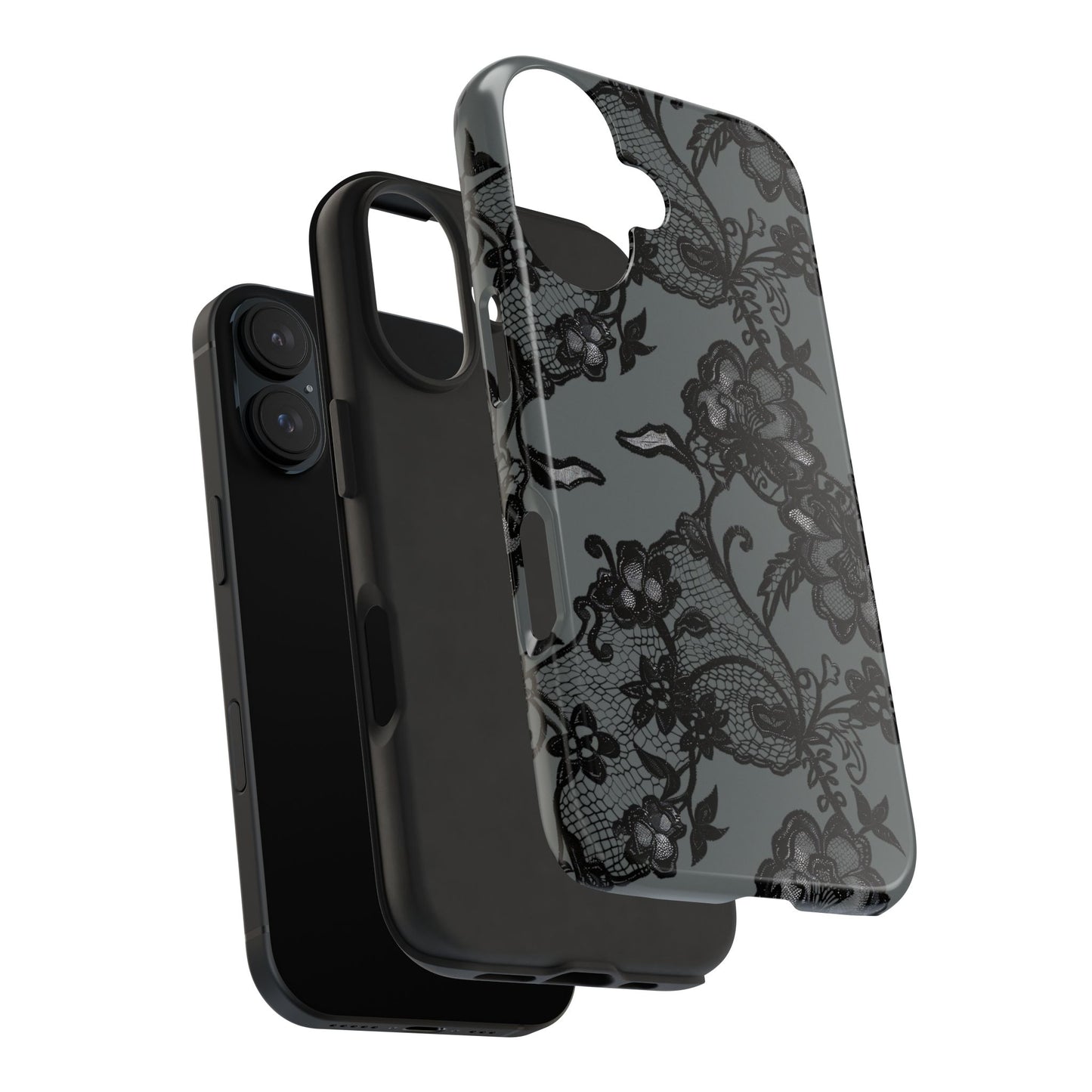 Whatsoever Things Are Lovely Tough Phone Cases (Grey)