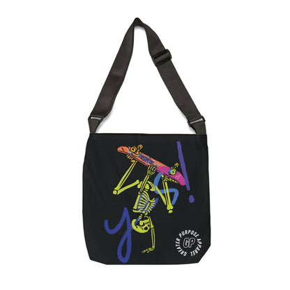 Ezekiel Adjustable Tote (Black)