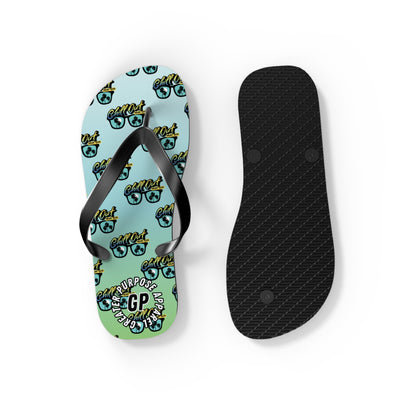 Chill Out Trust God Flip Flops