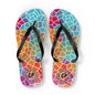 Stained Glass Flip Flops -