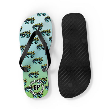 Chill Out Trust God Flip Flops