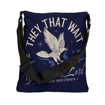 They That Wait Adjustable Tote
