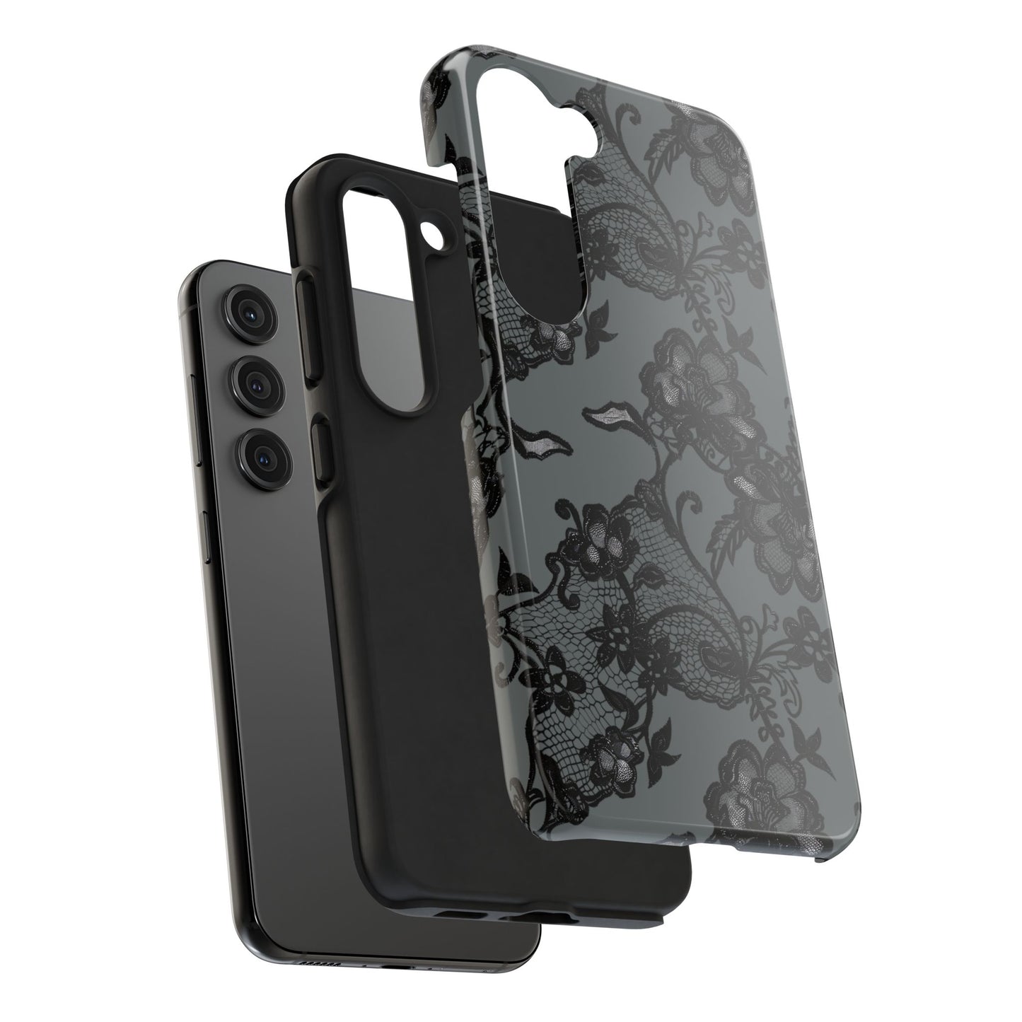 Whatsoever Things Are Lovely Tough Phone Cases (Grey)