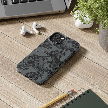 Whatsoever Things Are Lovely Tough Phone Cases (Grey)