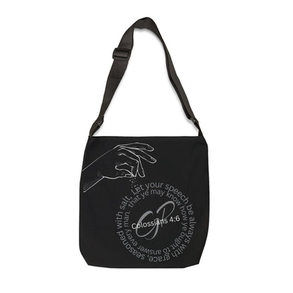 Seasoned Words Adjustable Tote