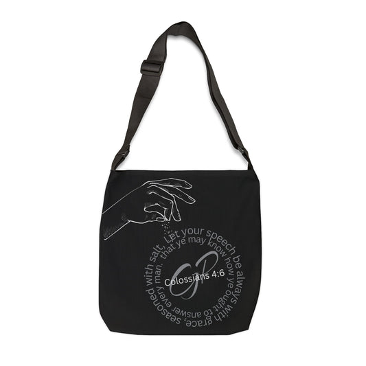 Seasoned Words Adjustable Tote