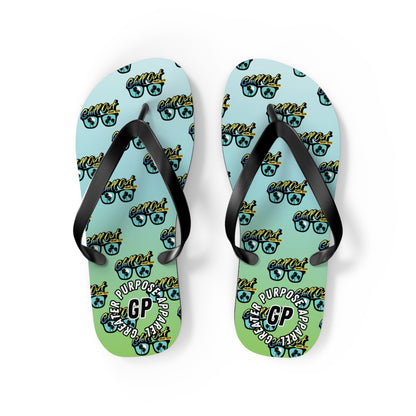 Chill Out Trust God Flip Flops