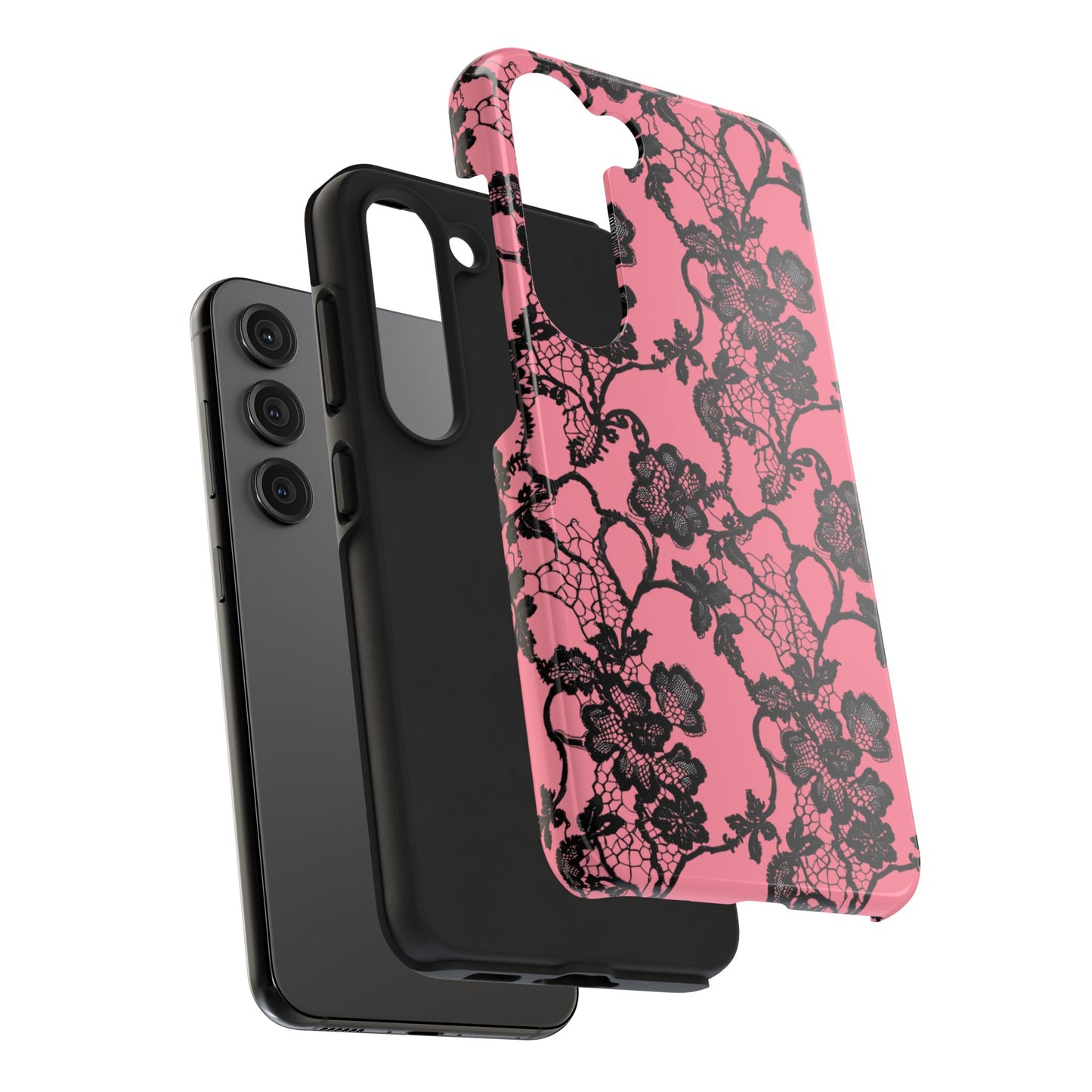 Whatsoever Things Are Lovely Tough Phone Cases (Super Pink)