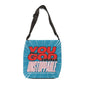 Unstoppable Adjustable Tote (Turquoise)