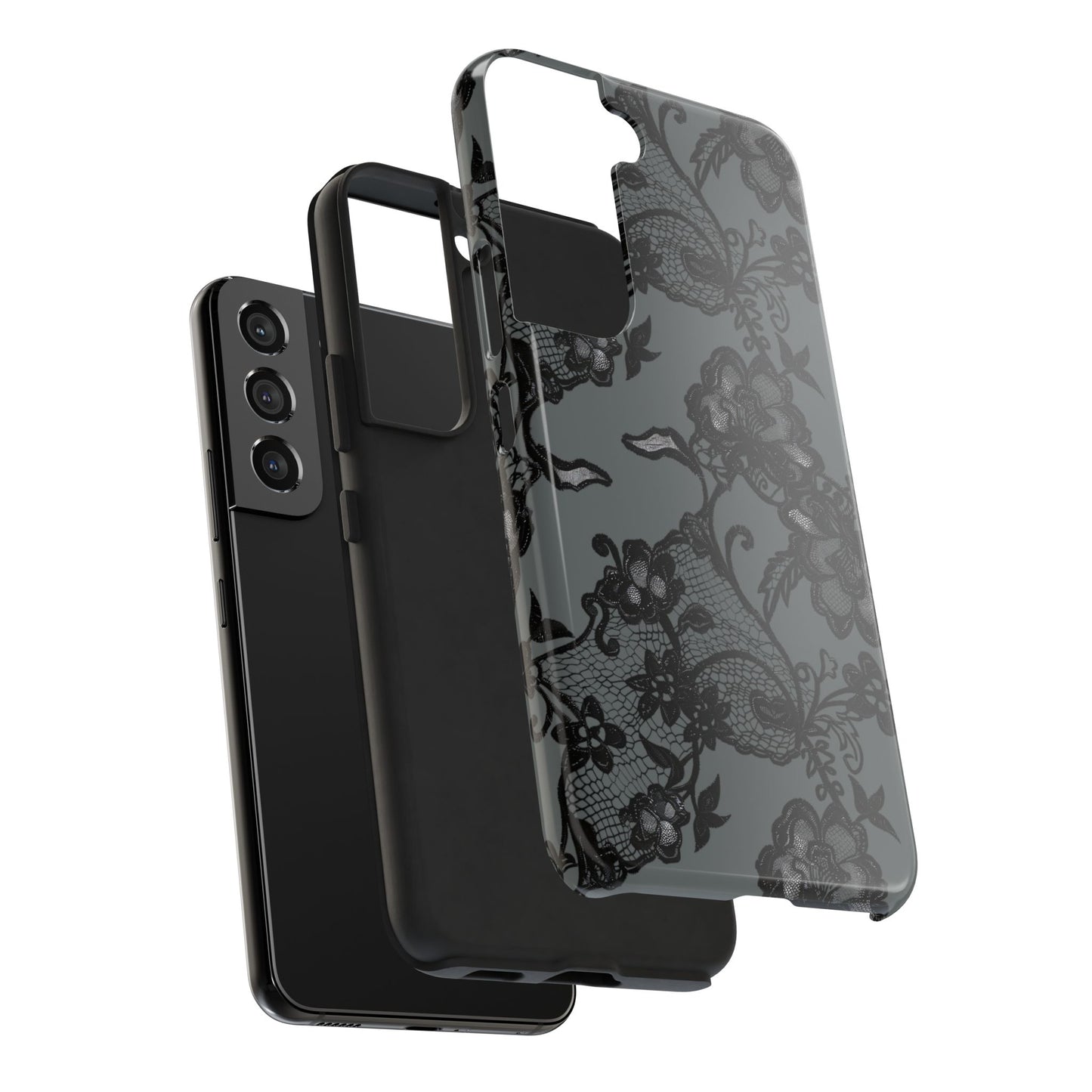 Whatsoever Things Are Lovely Tough Phone Cases (Grey)