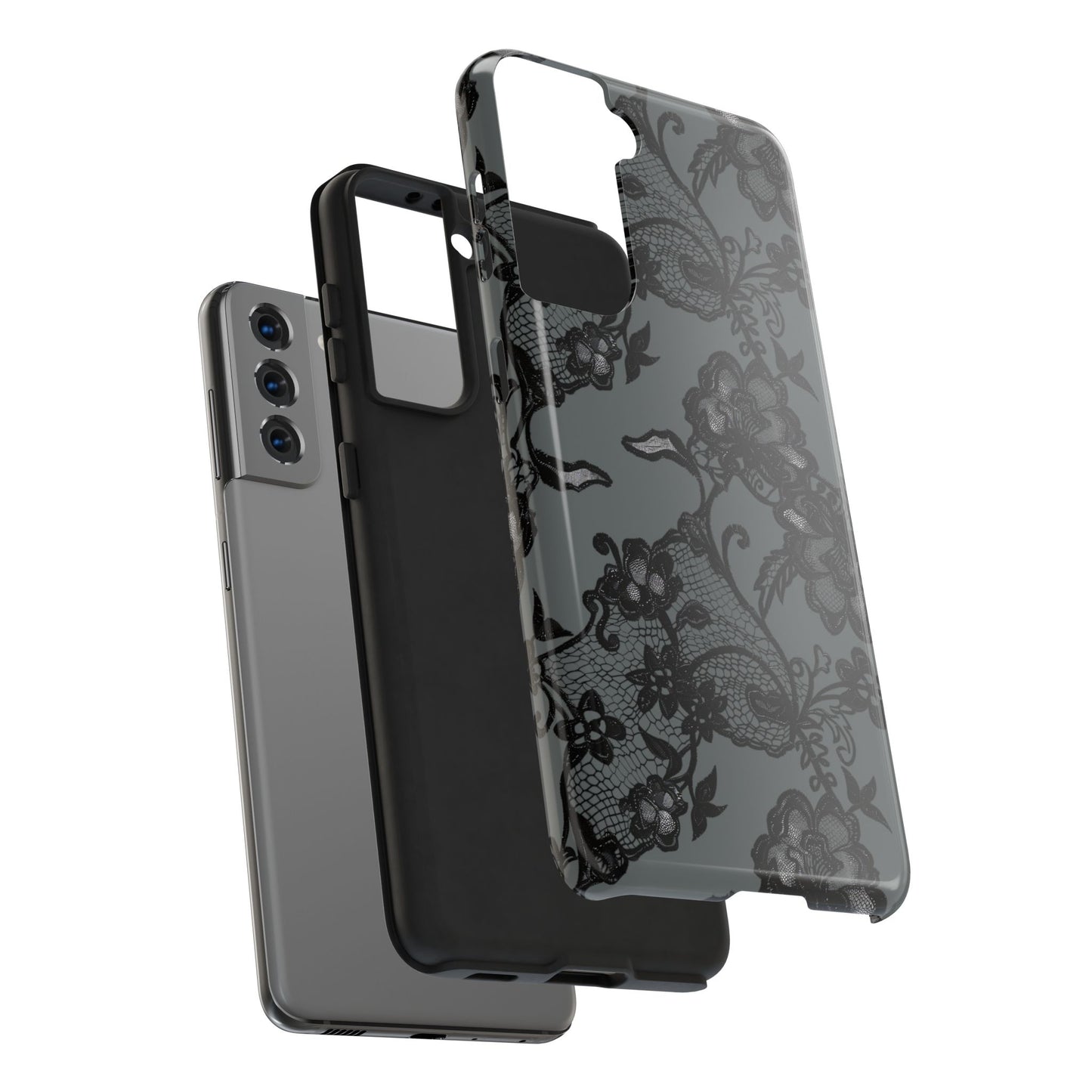 Whatsoever Things Are Lovely Tough Phone Cases (Grey)