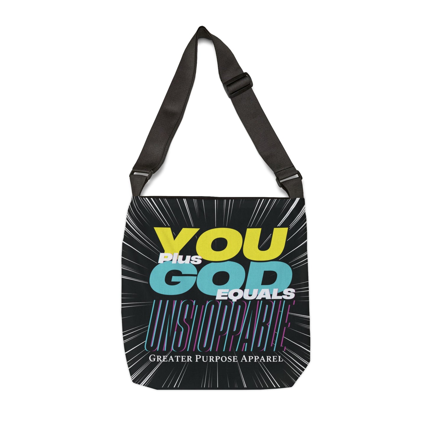 Unstoppable Adjustable Tote (Neon)