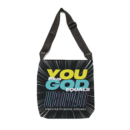 Unstoppable Adjustable Tote (Neon)