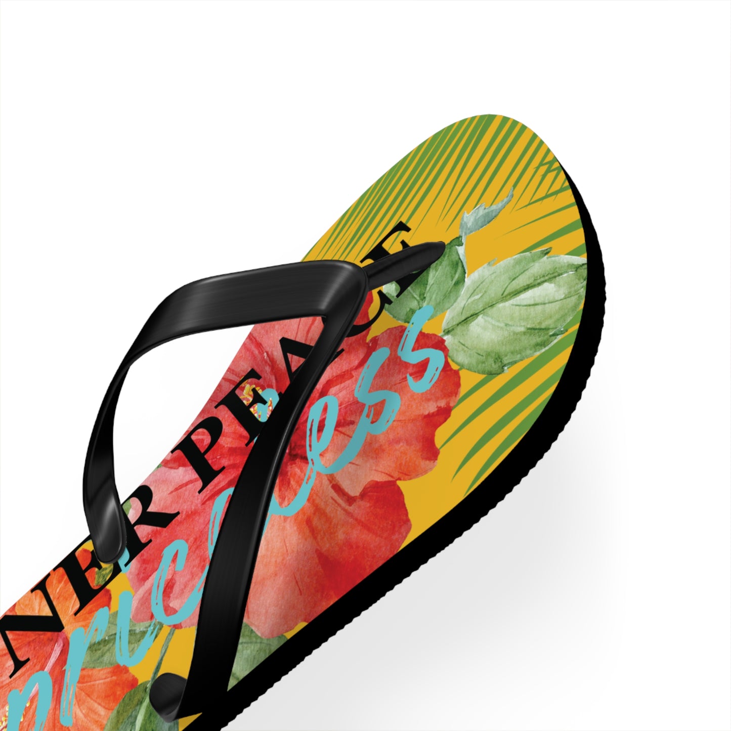 Inner Peace Flip Flops (Yellow)