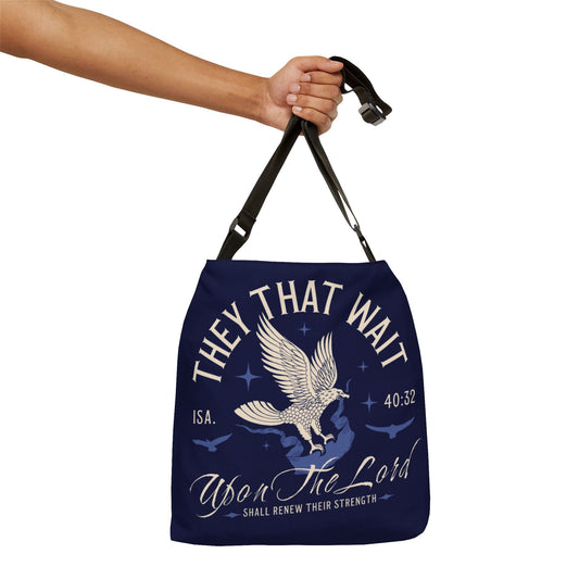 They That Wait Adjustable Tote