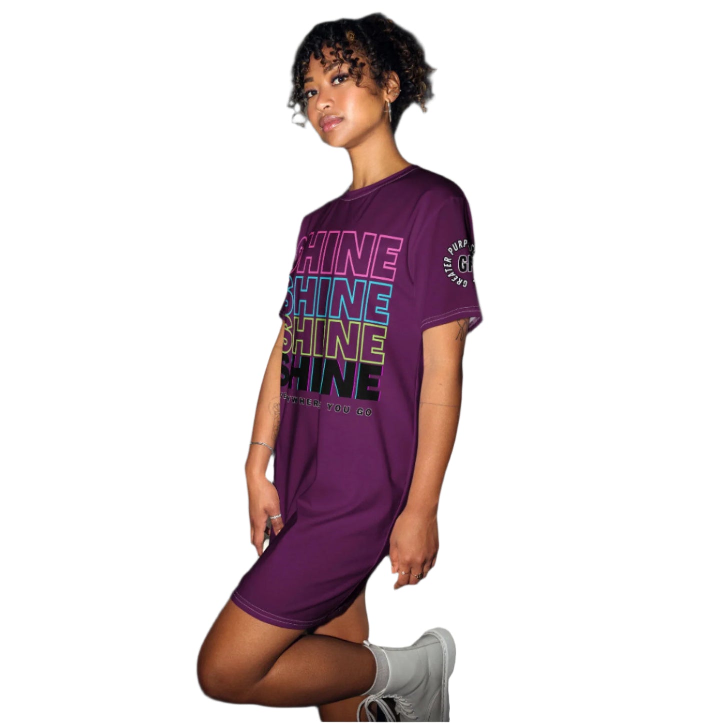 Shine T-Shirt Dress