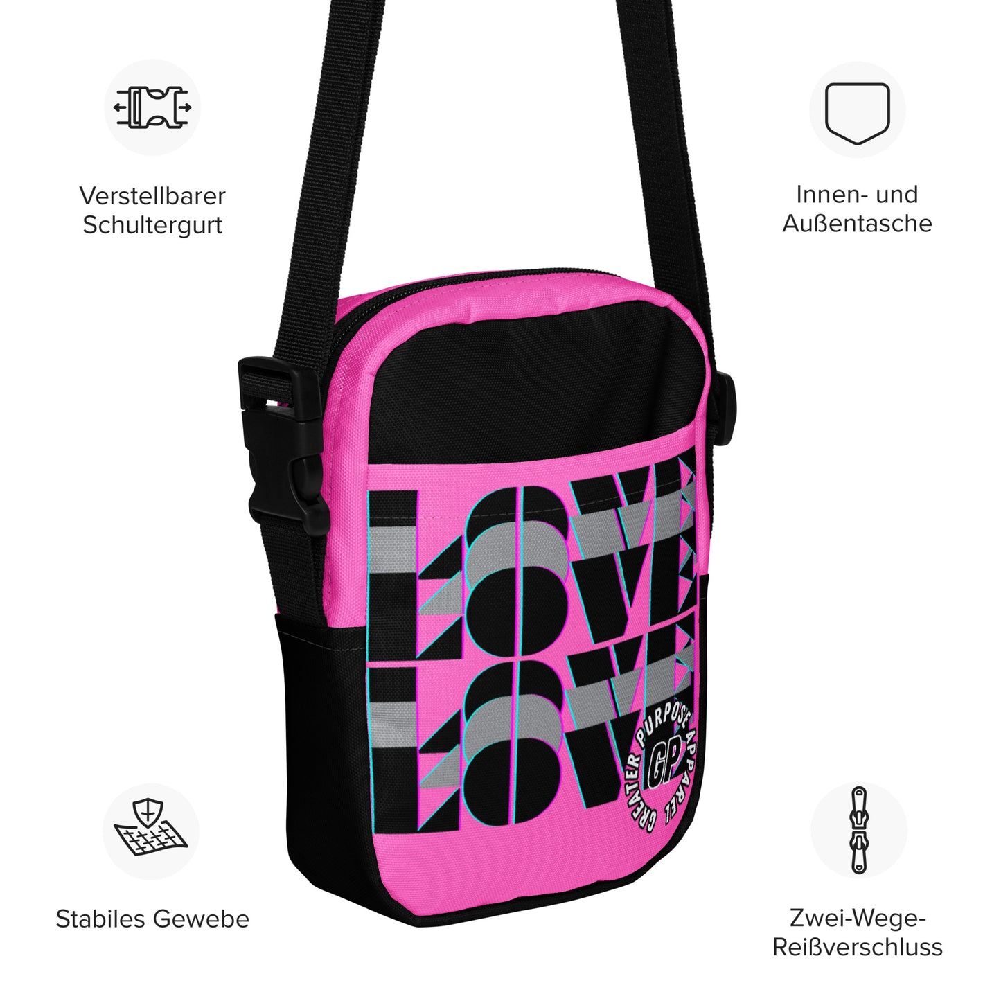 Love Utility Crossbody Bag